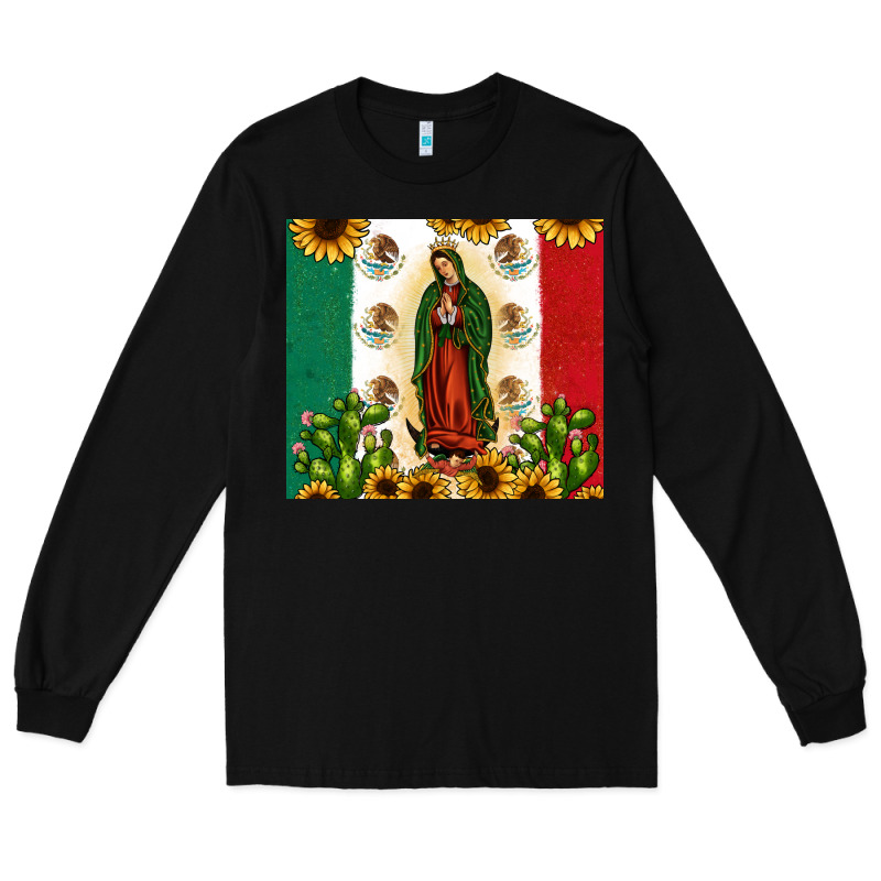 Our Lady Of Guadalupe Long Sleeve Tee by JahusDesignShop | Teevron