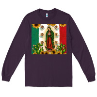 Plum our lady of guadalupe Long Sleeve Tee - JahusDesignShop