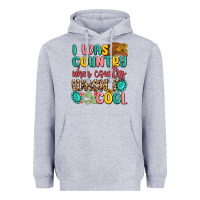 Heather Grey i was country when country wasnt cool Heavyweight Hoodie - MaliasSmallBusiness