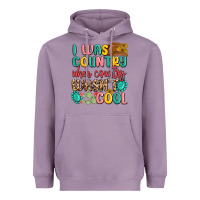 Lavender i was country when country wasnt cool Heavyweight Hoodie - MaliasSmallBusiness