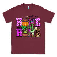 Burgundy halloween home sweet home Classic Tee - AdoDesignShop