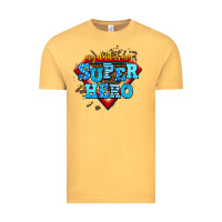 Vintage Mustard my dad is my super hero Vintage Tee - AdoDesignShop