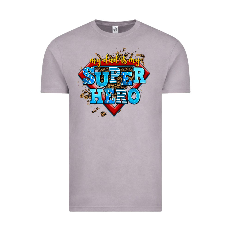 My Dad Is My Super Hero Vintage Tee by AdoDesignShop | Teevron