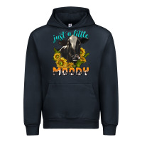 Navy Just a Little Moody Urban Hoodie - texasbilliewilder