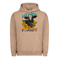 Pigment Burro Just a Little Moody Urban Hoodie - texasbilliewilder