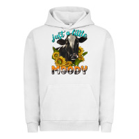 Pigment Lunar Rock Just a Little Moody Urban Hoodie - texasbilliewilder