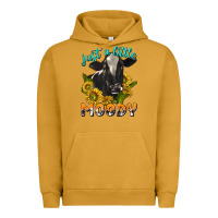 Pigment Peanut Butter Just a Little Moody Urban Hoodie - texasbilliewilder