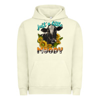 Pigment Pistachio Just a Little Moody Urban Hoodie - texasbilliewilder