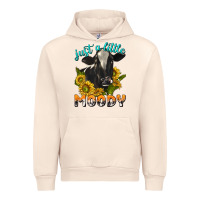 Sandshell Just a Little Moody Urban Hoodie - texasbilliewilder