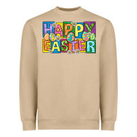Mushroom happy easter with eggs Heavyweight Sweatshirt - Neo Western