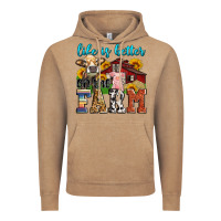 Vintage Coffee life is better on the farm Vintage Hoodie - Zillion Design Studio