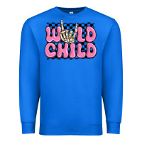 True Royal wild child pink skeleton Premium Sweatshirt - MaliasSmallBusiness