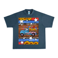 Midnight Navy american truck air freshener Urban Heavy Tee - HRA Design Shop