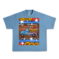 Pebble Blue american truck air freshener Urban Heavy Tee - HRA Design Shop