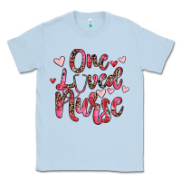 Dusty Blue one loved nurse Classic Tee - JahusDesignShop