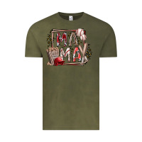 Vintage Olive mama baseball Vintage Tee - RacoonDesign