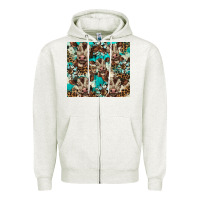 Oatmeal Heather western cowhide sunflower baby cow Zipper Hoodie - BarkalooDesign