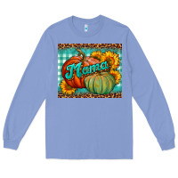 Colony Blue pumpkin mama mouse pad Long Sleeve Tee - BundleAndBundleShop