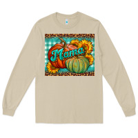 Mushroom pumpkin mama mouse pad Long Sleeve Tee - BundleAndBundleShop