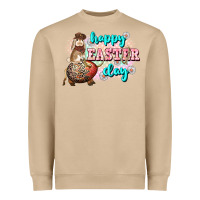 Mushroom Happy Easter Day rodeo Easter Day Heavyweight Sweatshirt - CowGirlArtShop