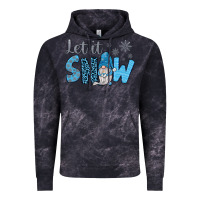 Cloud Black let it snow Vintage Hoodie - JahusDesignShop