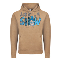 Let It Snow Vintage Hoodie | Teevron