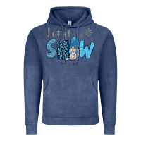 Vintage Denim let it snow Vintage Hoodie - JahusDesignShop