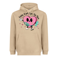 Mushroom only heart eyes for you Heavyweight Hoodie - MaliasSmallBusiness
