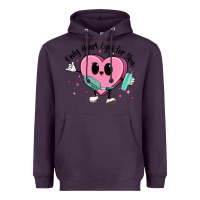 Plum only heart eyes for you Heavyweight Hoodie - MaliasSmallBusiness