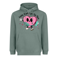 Sage only heart eyes for you Heavyweight Hoodie - MaliasSmallBusiness