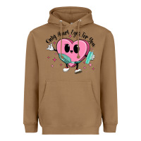 Toasted Coconut only heart eyes for you Heavyweight Hoodie - MaliasSmallBusiness