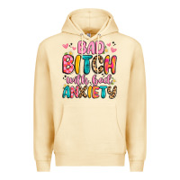 Pina Colada bad bitch with bad anxiety Premium Hoodie - Artiststas