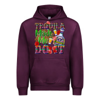 Mauve Wine Tequila made me do it Urban Hoodie - NancyCooperArtShop