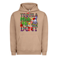 Pigment Burro Tequila made me do it Urban Hoodie - NancyCooperArtShop
