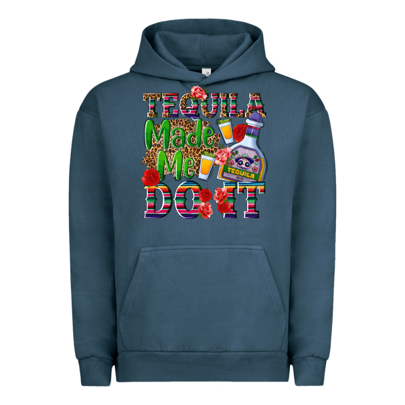 Tequila Made Me Do It Urban Hoodie by NancyCooperArtShop | Teevron
