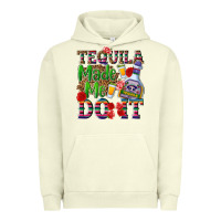 Pigment Pistachio Tequila made me do it Urban Hoodie - NancyCooperArtShop