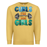 Antique Gold curls for the girls Premium Sweatshirt - MaliasSmallBusiness