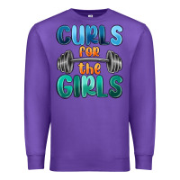 Purple curls for the girls Premium Sweatshirt - MaliasSmallBusiness