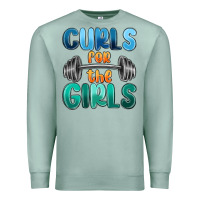 Seafoam curls for the girls Premium Sweatshirt - MaliasSmallBusiness