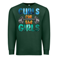 Sports Green curls for the girls Premium Sweatshirt - MaliasSmallBusiness