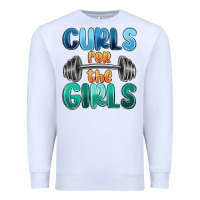 White curls for the girls Premium Sweatshirt - MaliasSmallBusiness