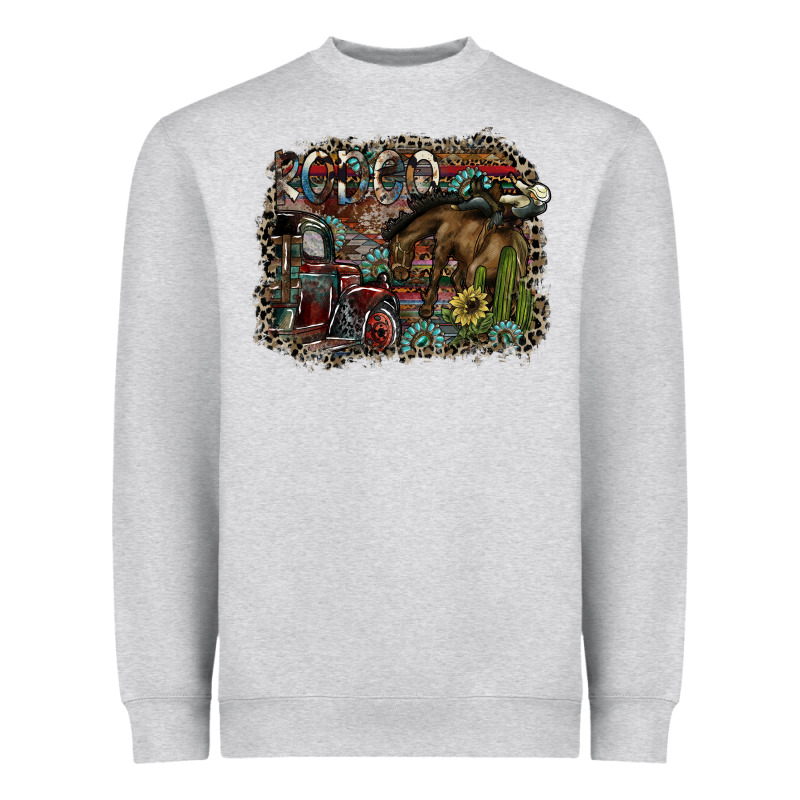 Rodeo Heavyweight Sweatshirt by SublimationCraftShop | Teevron