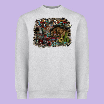 Rodeo Heavyweight Sweatshirt Designed By Sublimationcraftshop