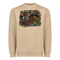 Mushroom rodeo Heavyweight Sweatshirt - SublimationCraftShop