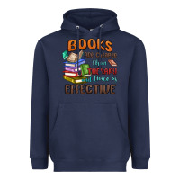Navy books are cheaper than therapy Heavyweight Hoodie - MaliasSmallBusiness