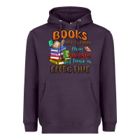 Plum books are cheaper than therapy Heavyweight Hoodie - MaliasSmallBusiness