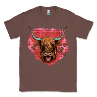 Chestnut highland cow valentines Classic Tee - JahusDesignShop