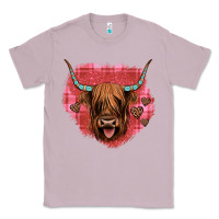 Lilac highland cow valentines Classic Tee - JahusDesignShop