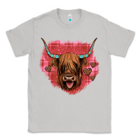 Moon Dust highland cow valentines Classic Tee - JahusDesignShop