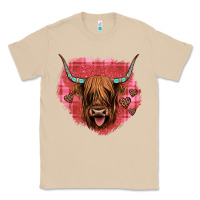 Mushroom highland cow valentines Classic Tee - JahusDesignShop